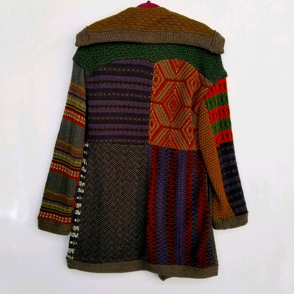 ETRO Designer Patchwork Coat EUC! - Picture 2 of 12